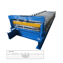 Machine de formation de rouleau de toit de 1450 mm en panneau trapézoïdal